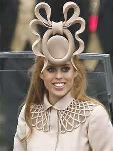 Princess Beatrice fascinator hat at Prince William and Kate Middleton Royal  Wedding | Wedding hats, William kate wedding, Princess beatrice