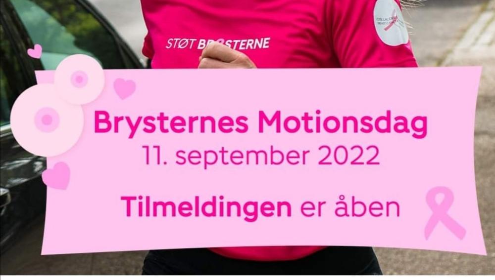 May be an image of 2 people, people standing and text that says 'STOTBROSTERNE STERNE STOT Brysternes Motionsdag 11. september 2022 Tilmeldingen er aben 8'