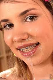 Adorable teen cumshot on face. HQ pics website.