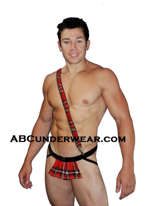 Mini Peek A Boo Kilt - Sexy Mens Costume - ABC Underwear