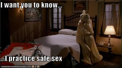 Billedresultat for naked gun safe sex