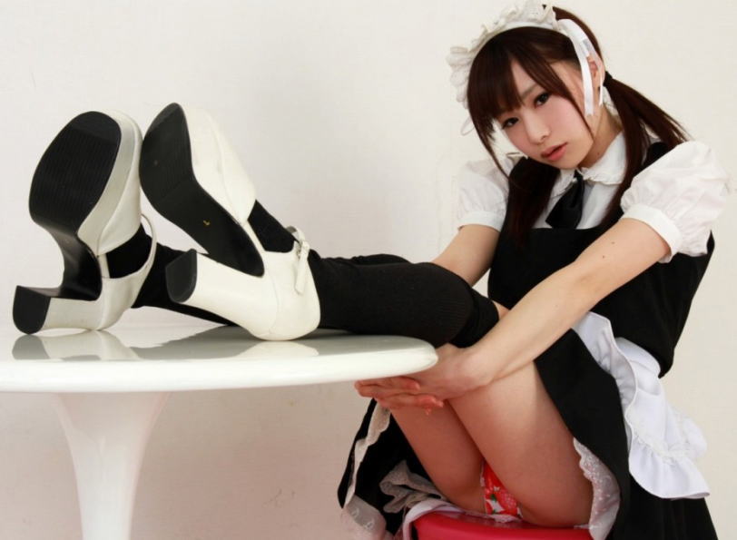メイド 可愛い コスプレ エロ画像【1】