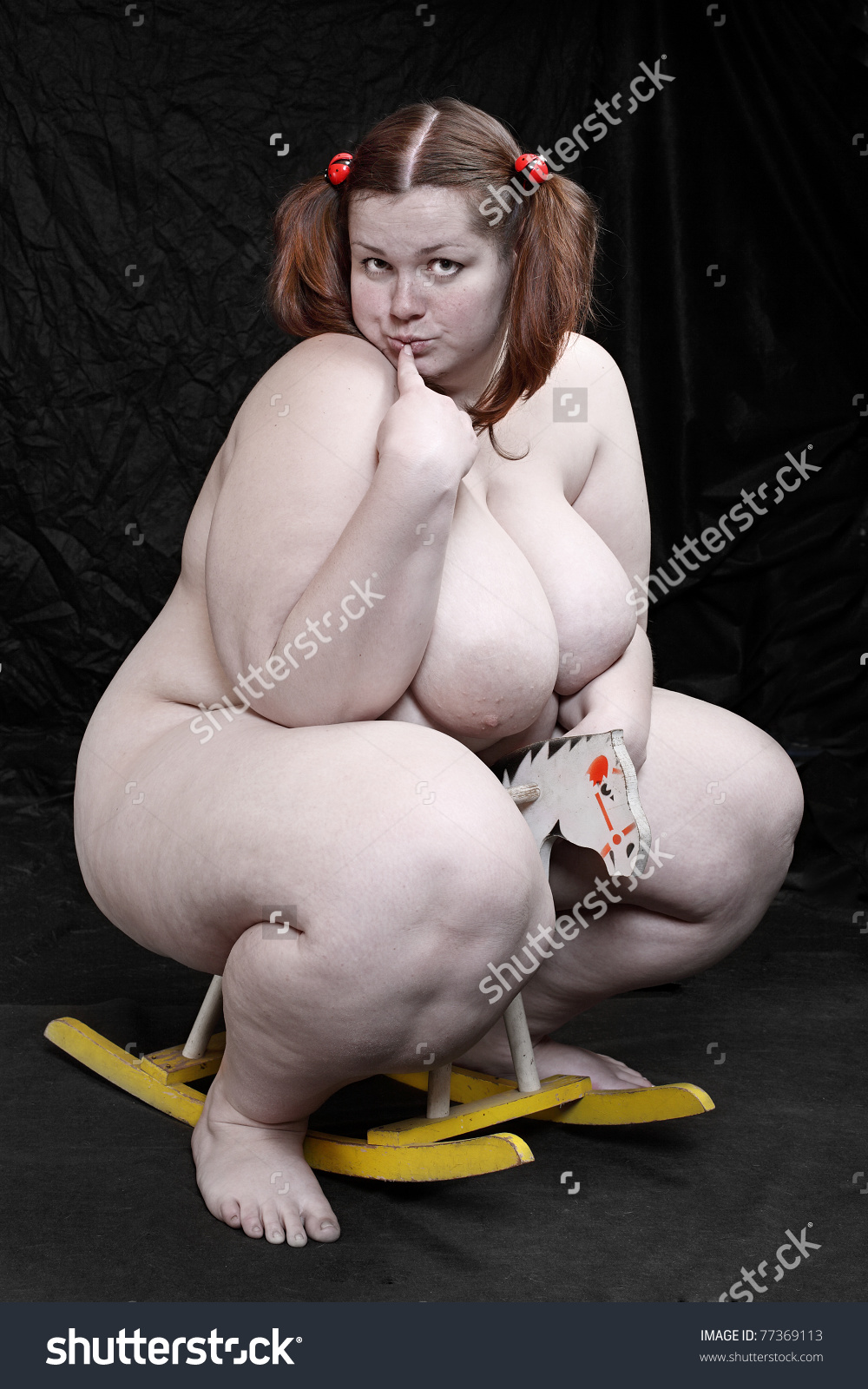 stock-photo-happy-overweight-woman-ridin