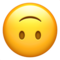 Upside-Down Face on Apple