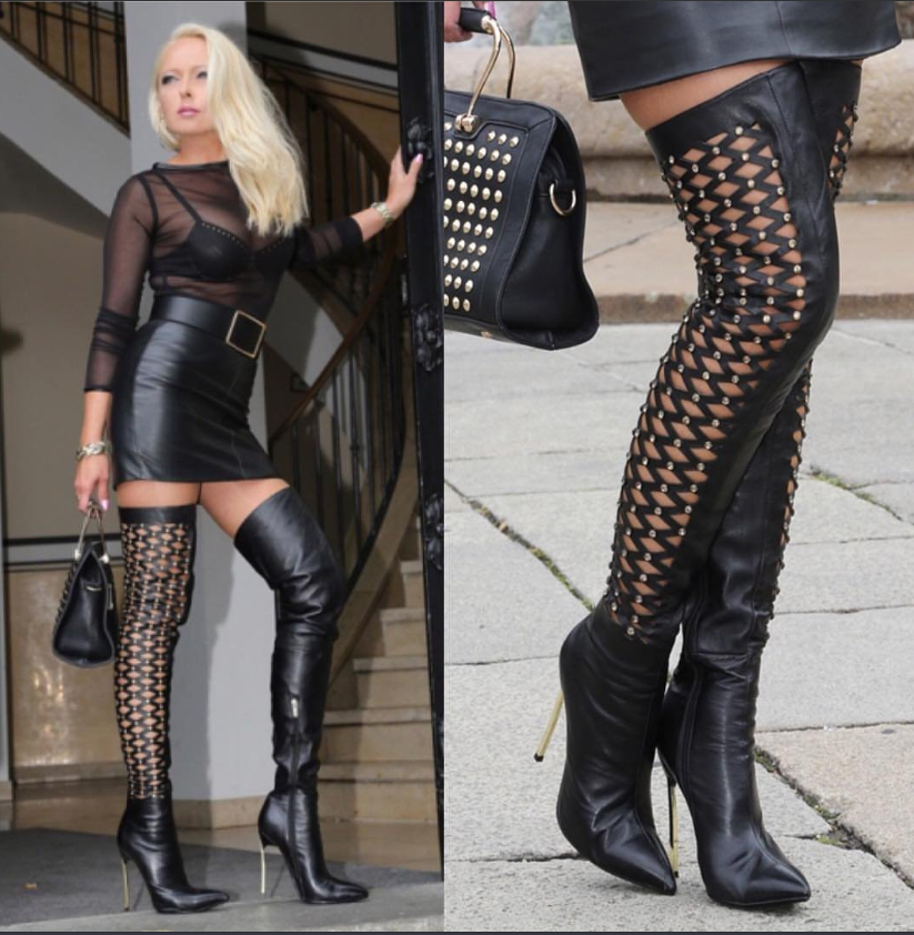Overknees für dicke waden